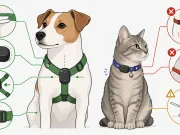 Sichere Befestigung eines kleinen GPS-Trackers am Halsband