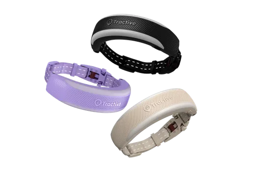 Katzenhalsband mit integriertem rundem GPS-Tracker für den Produktvergleich