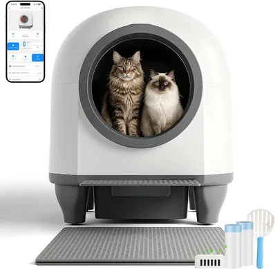 Devoko 90L im Vergleich automatischer Katzentoiletten