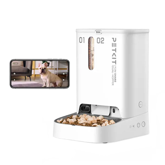 PETKIT YumShare Dual-Hopper 2 im Vergleich smarter Futterautomaten