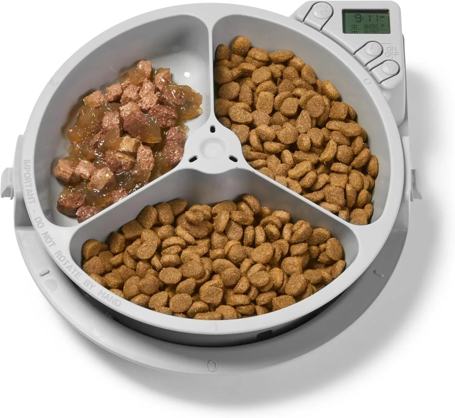 Drei Fächer des Cat Mate C300