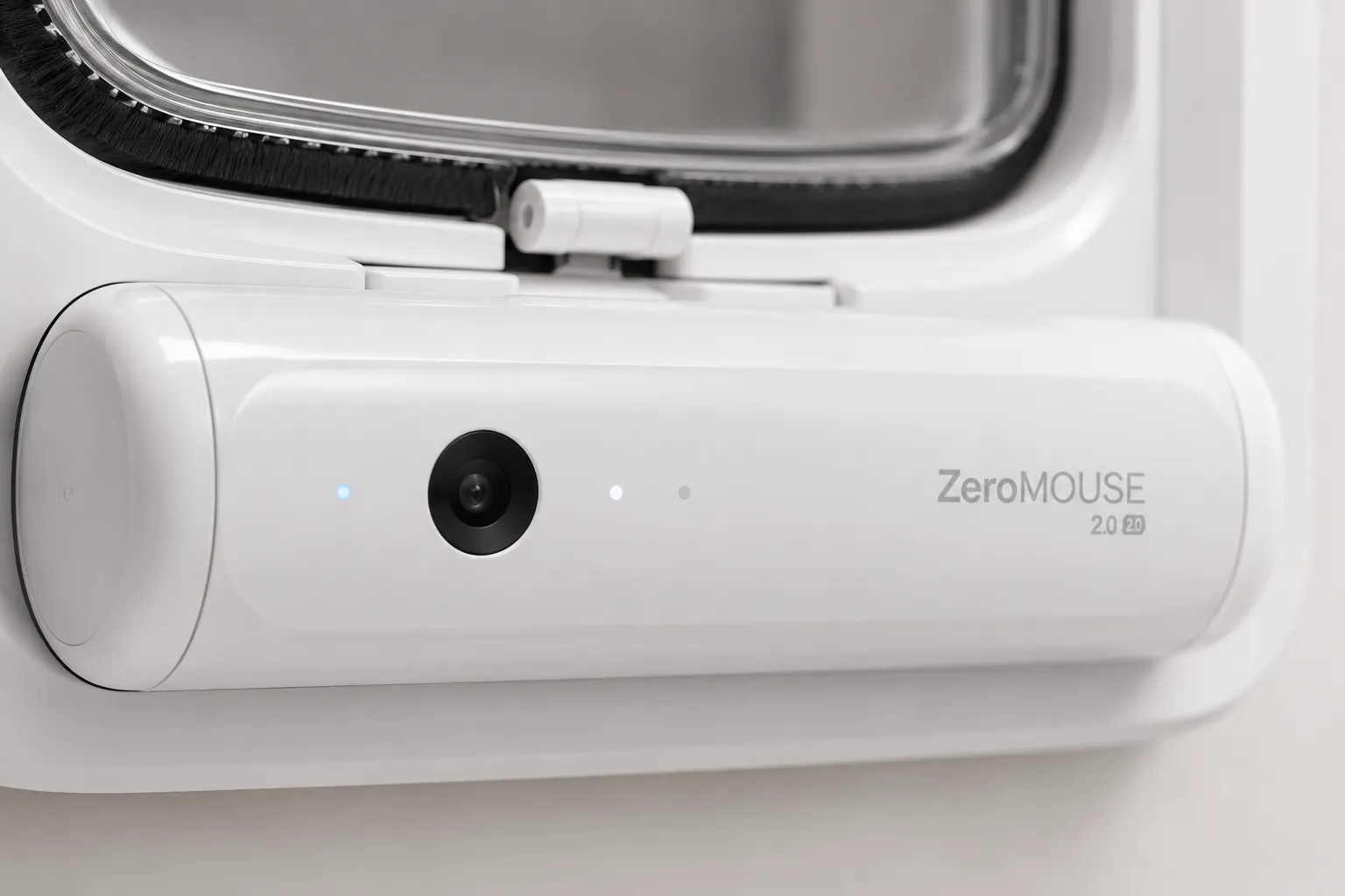 Kamera, Bewegungssensor und USB-C-Anschluss des ZeroMOUSE 2.0