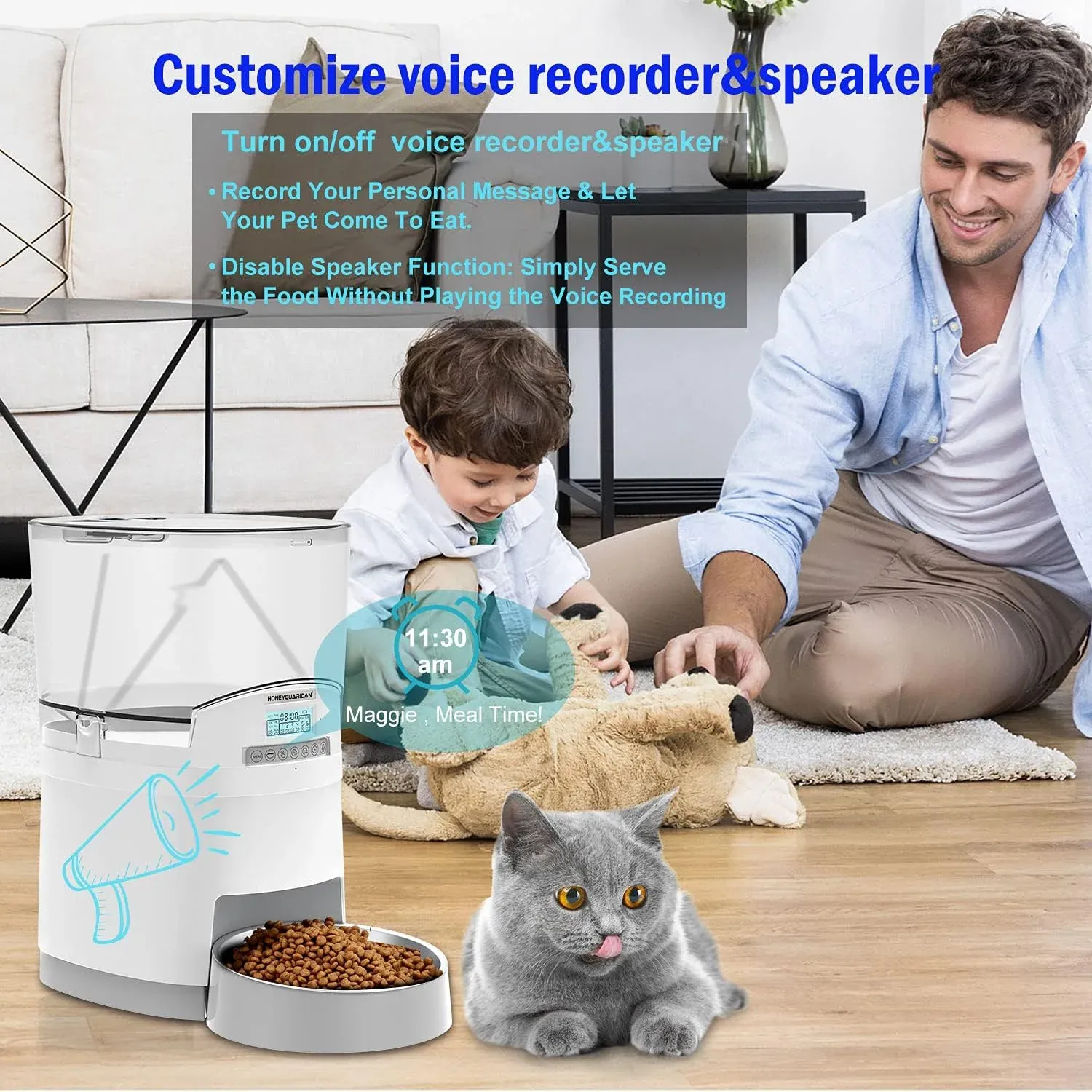 HoneyGuardian A68 Smart Pet Feeder, weitere redaktionelle Ansicht 3