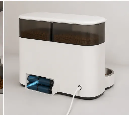 PETLIBRO Granary Dual Feeder mit zwei Katzen
