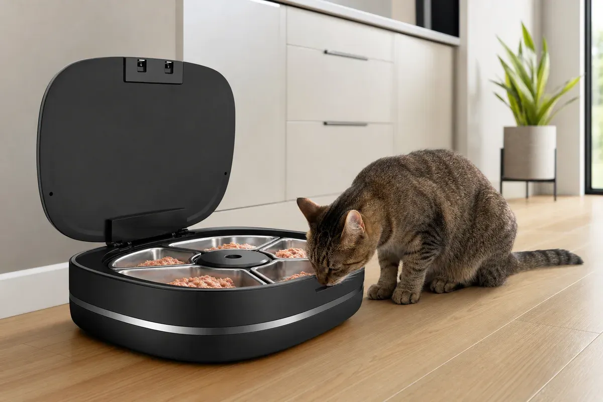 PetSafe FreshFeed Refrigerated Pet Feeder als Beispiel moderner PetSafe-Fütterungstechnik