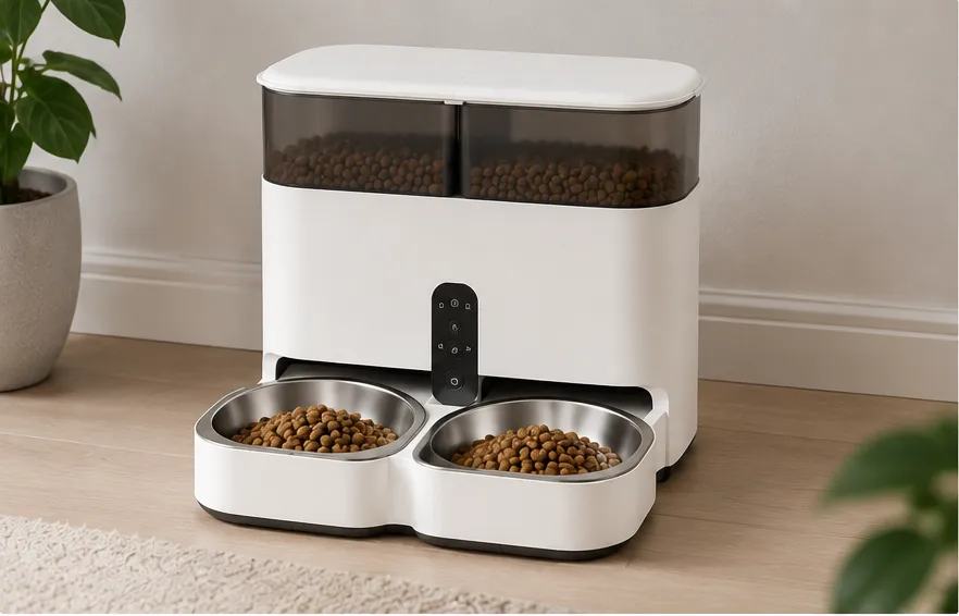 PETLIBRO Granary Dual Feeder in redaktioneller Produktdarstellung