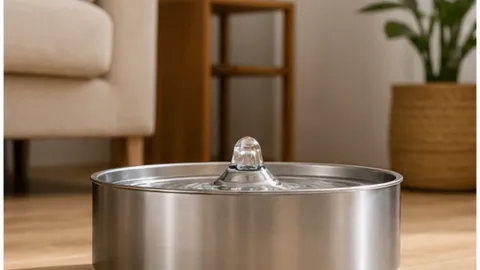 oneisall 2,2L Cordless Cat Fountain in redaktioneller Visualisierung