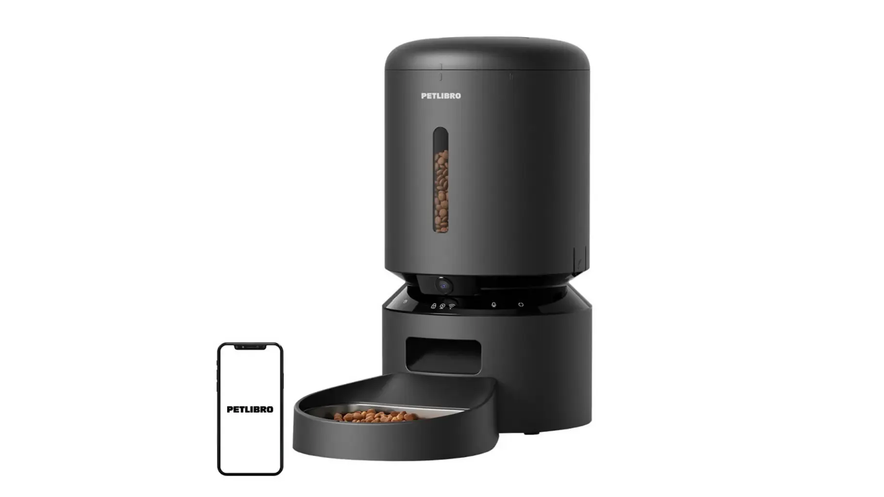PETLIBRO Space Smart Feeder mit geschlossenem Vorratsbehälter und Futternapf