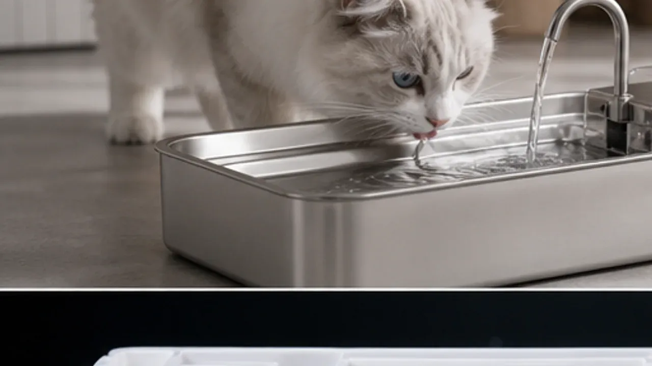 PETLIBRO Glacier Ultrafiltration Fountain in redaktioneller Visualisierung
