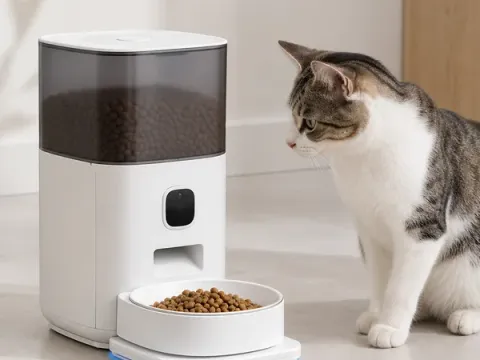 PawSync Smart Pet Feeder als kompakte Produktansicht