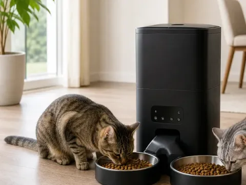 oneisall 5L Automatic Cat Feeder als kompakte Produktansicht