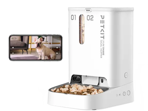 PETKIT YumShare Dual-Hopper 2 in kompakter Produktansicht