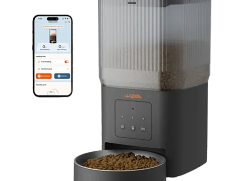 WOPET Cube Air WiFi Pet Feeder CA10 als kompakte Produktansicht
